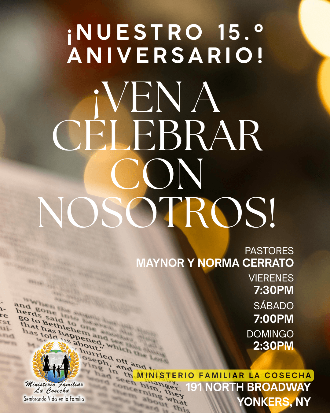Afiche del evento